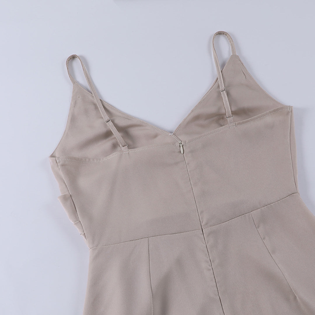 Vestido ZIENA para mujer, elegante, con abertura alta, perfecto para destacar en cualquier fiesta.