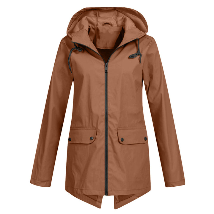 Impermeable de mujer ALIDA, estilo sofisticado y protección contra la lluvia.