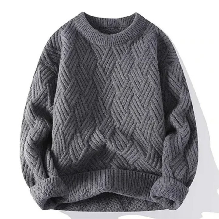 Jersey de estilo clásico para hombre, moda masculina atemporal. Suéter cómodo y elegante.