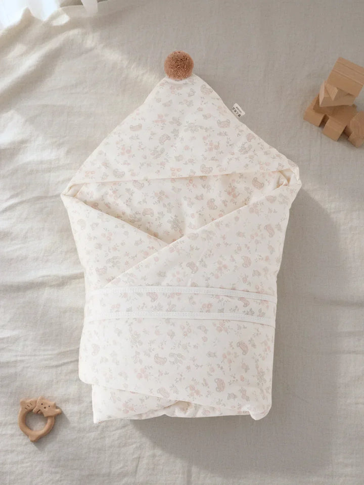 Regalo perfecto: manta arrullo XL de algodón para el sueño seguro del bebé.