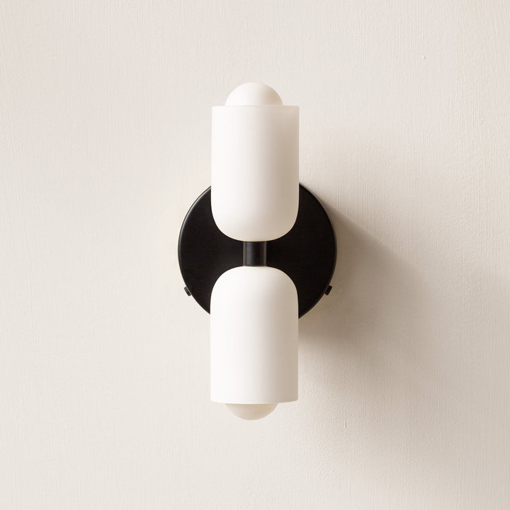 Luz versátil para salón, aplique de pared moderno y doble, iluminación contemporánea.