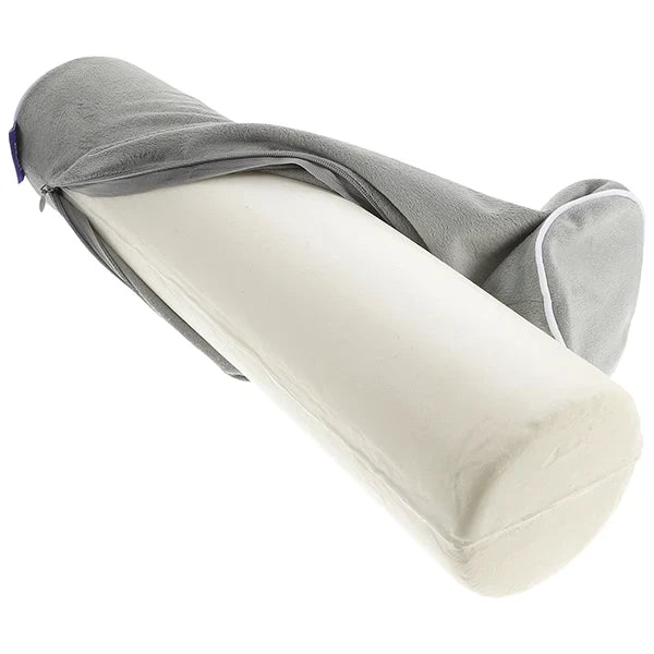 Almohada cervical de espuma de memoria. Soporte ergonómico para cuello, alivia dolor y ofrece descanso.