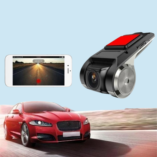 Cámara dash doble 1080p FHD frontal y trasera para seguridad vehicular.