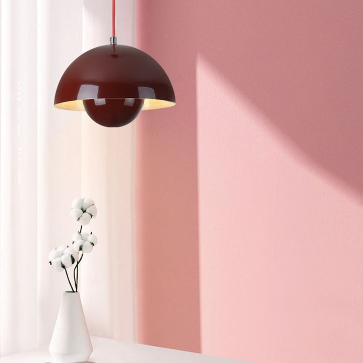 Luz colgante LED regulable, estilo moderno para comedor y decoración.