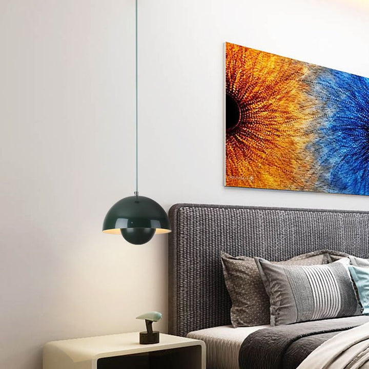 Iluminación LED de diseño moderno, lámpara colgante para comedor.