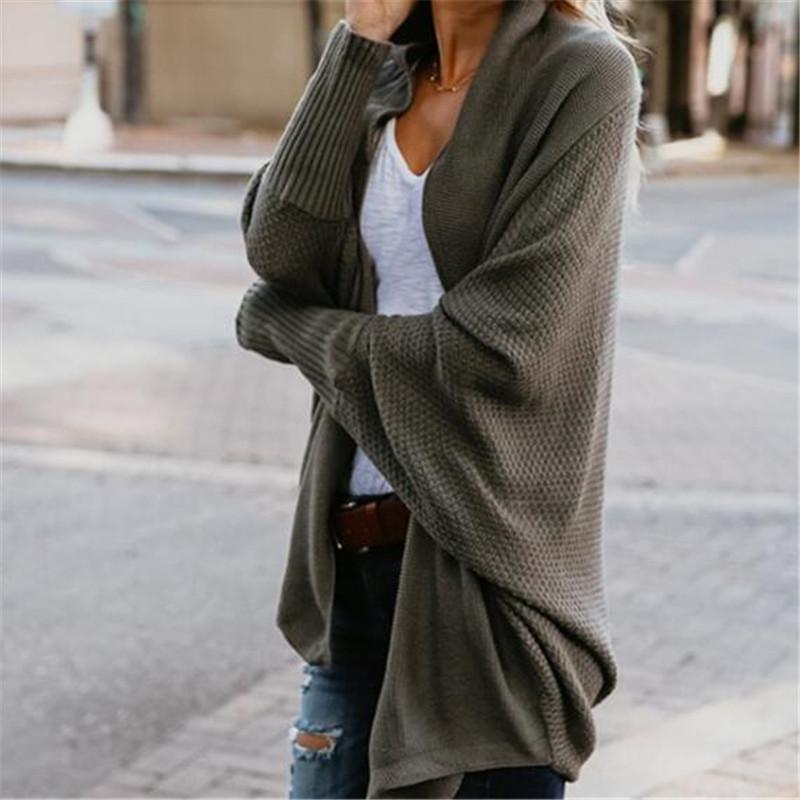 Cárdigan abierto ELIANA para mujer, manga larga. Prenda versátil para moda femenina y entretiempo.