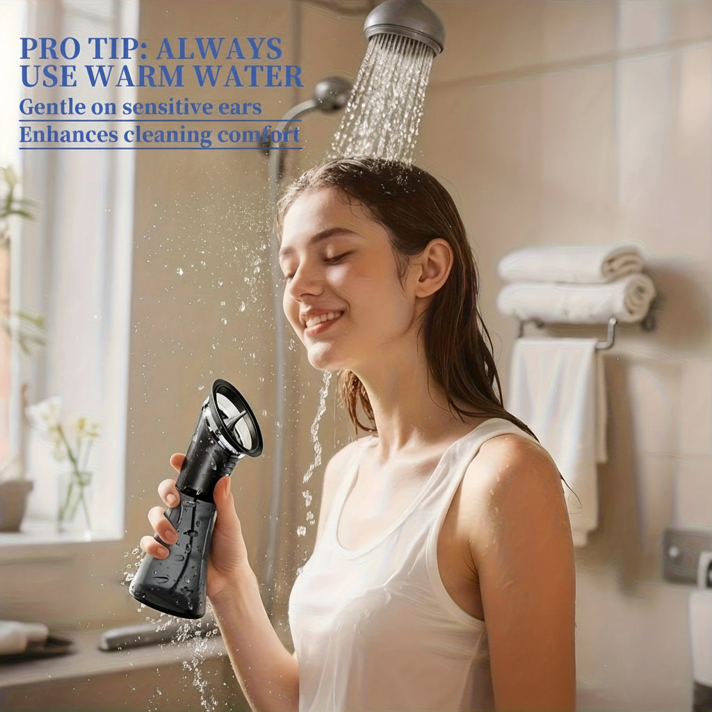 Potente extractor de cerumen eléctrico recargable USB, diseñado para una limpieza profunda y eficiente.