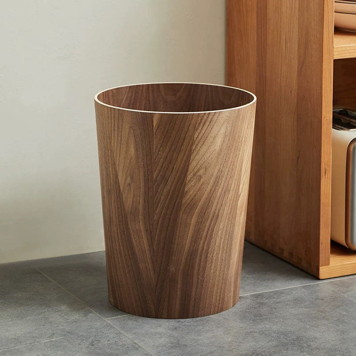 Papelera multiuso de madera, estilo moderno. Ideal para cocina, baño, oficina o dormitorio.