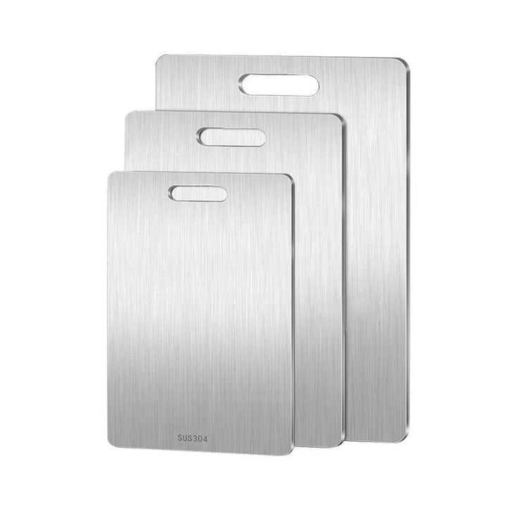 Tabla de cortar de titanio ultra resistente, duradera y robusta para uso diario en tu cocina.
