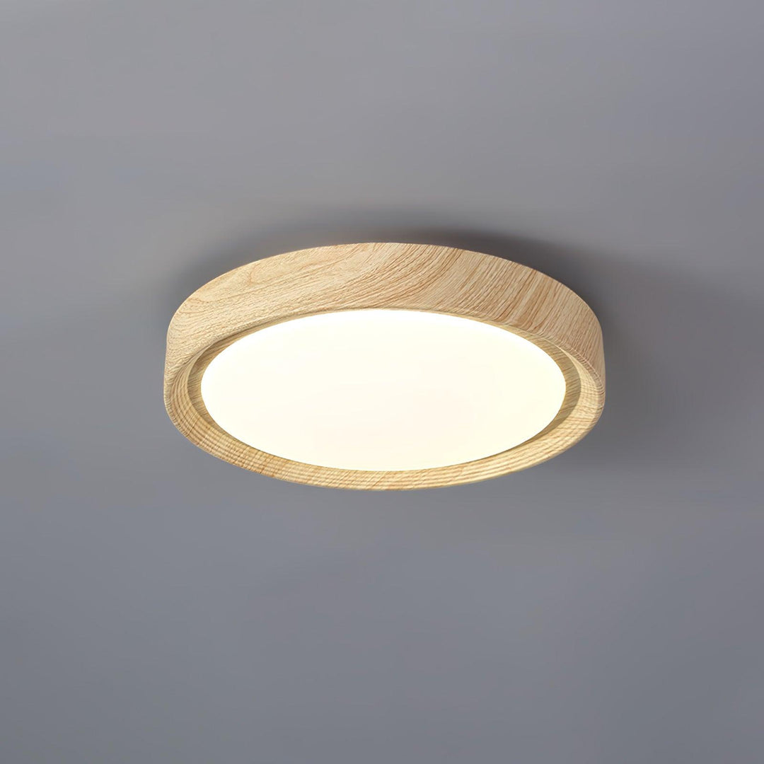 Luminaria de techo LED con regulación de intensidad, luz cálida/fría, diseño nórdico.