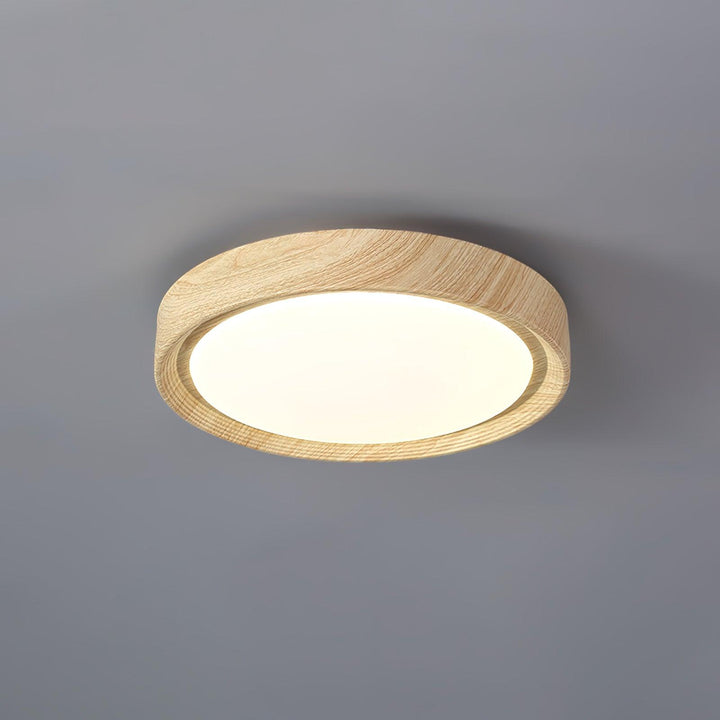 Luminaria de techo LED con regulación de intensidad, luz cálida/fría, diseño nórdico.