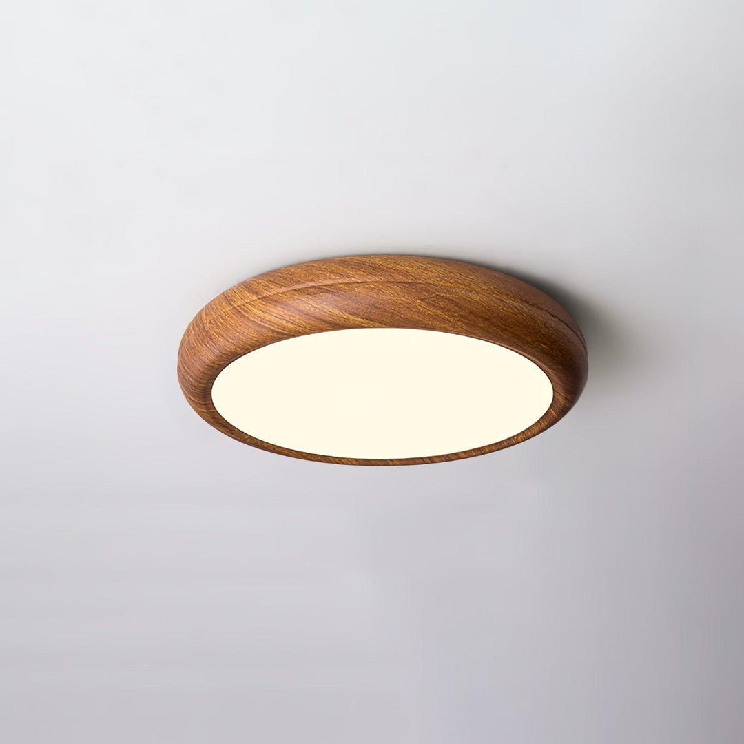 Luminaria LED de techo dimmable, luz cálida/blanca para comedor moderno.
