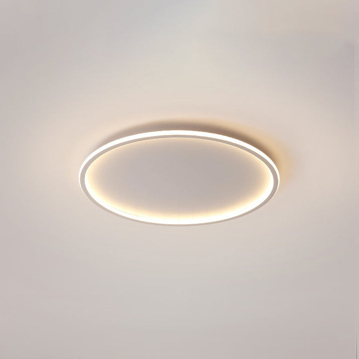 Luz de techo LED empotrada para crear ambientes, con iluminación regulable en blanco frío o cálido.