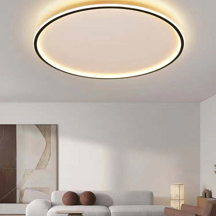 Luz LED de techo empotrada, eficiente y de diseño elegante. Óptima para la decoración del hogar moderno.