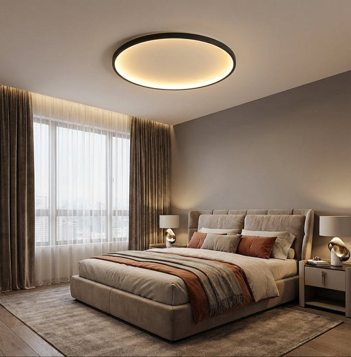 Luz de techo LED empotrada moderna. Ideal para iluminación interior y decoración elegante del hogar.