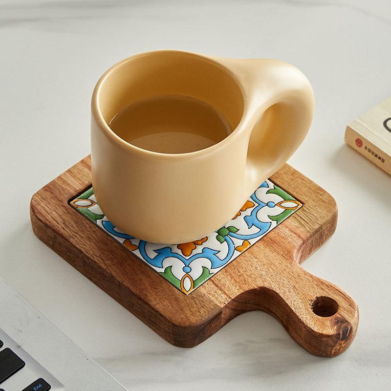 Elemento decorativo para hogar: posaplatos artesanal de mesa, añade un toque único y protege.