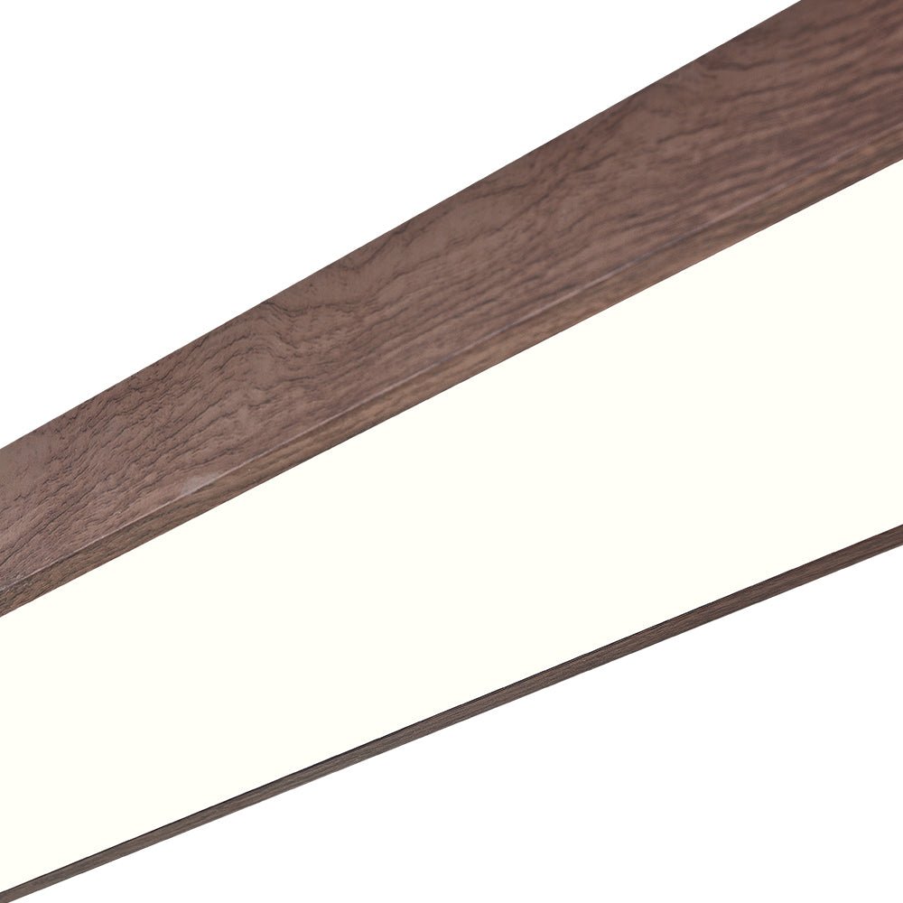 Plafón LED ovalado Japandi. Adaptable a dormitorios, salones y oficinas, iluminación moderna interior.