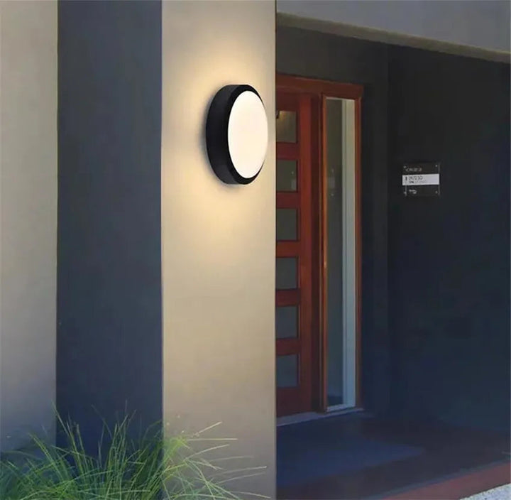 Iluminación de techo LED moderna, estilo minimalista. Apto para interior y exterior cubierto.