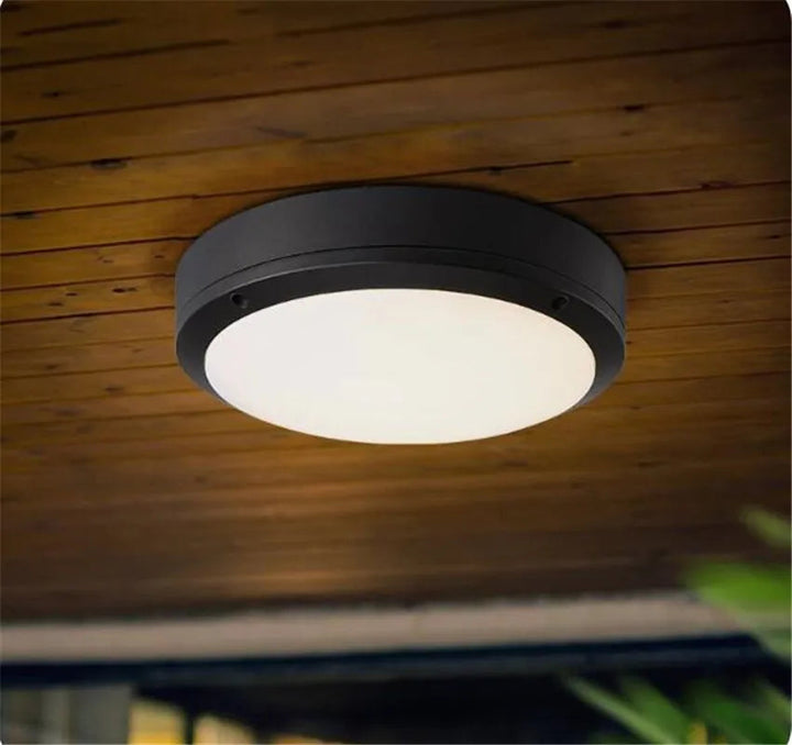 Lámpara de techo LED circular, diseño moderno y minimalista. Excelente eficiencia energética.