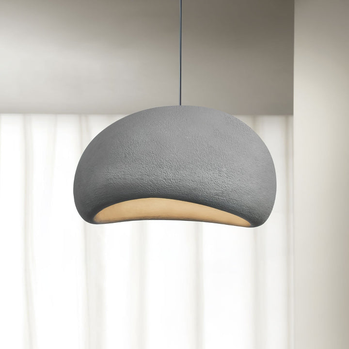 Lámpara de techo Nube blanca, iluminación suave ideal para el comedor o recibidor.