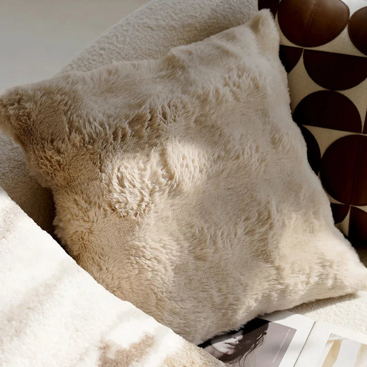 Funda cojín moderna tufted escandinava para dormitorio, estilo y confort.