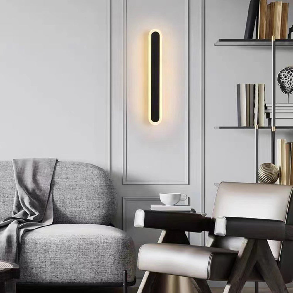 Lámpara LED exterior para fachada, diseño elegante y eficiencia energética para una iluminación duradera.