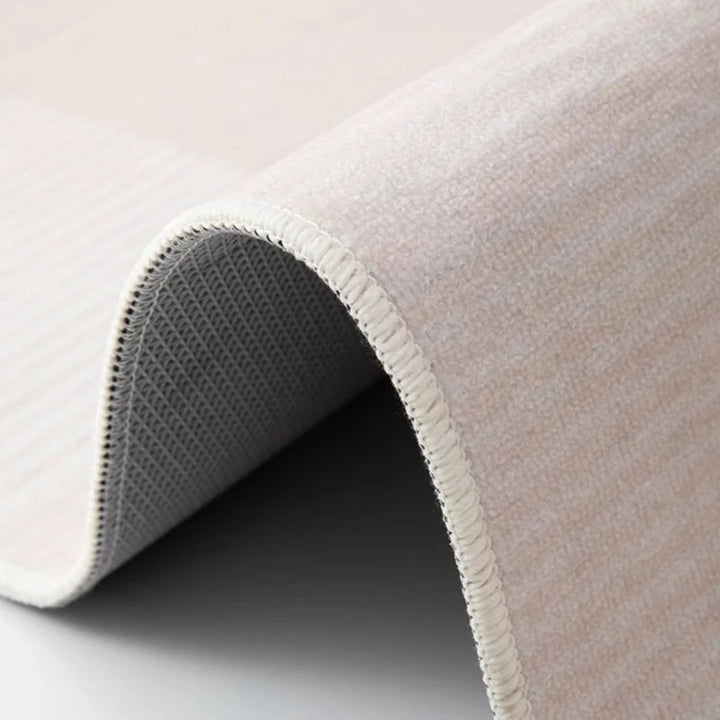 Alfombra moderna irregular de acuarela abstracta. Diseño único y antideslizante para salón, dormitorio o sala.