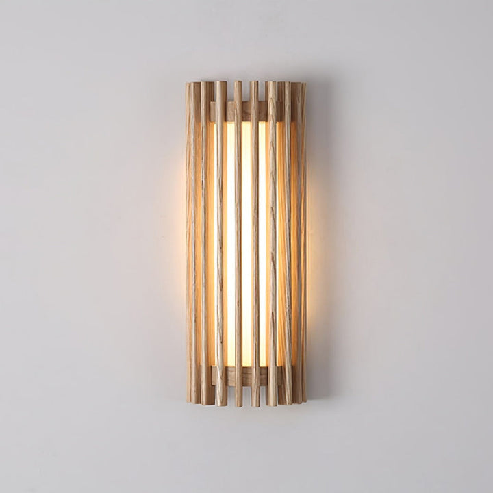 Lámpara de pared LED elegante, aplique moderno para interiores, ofrece luz cálida o fría decorativa.