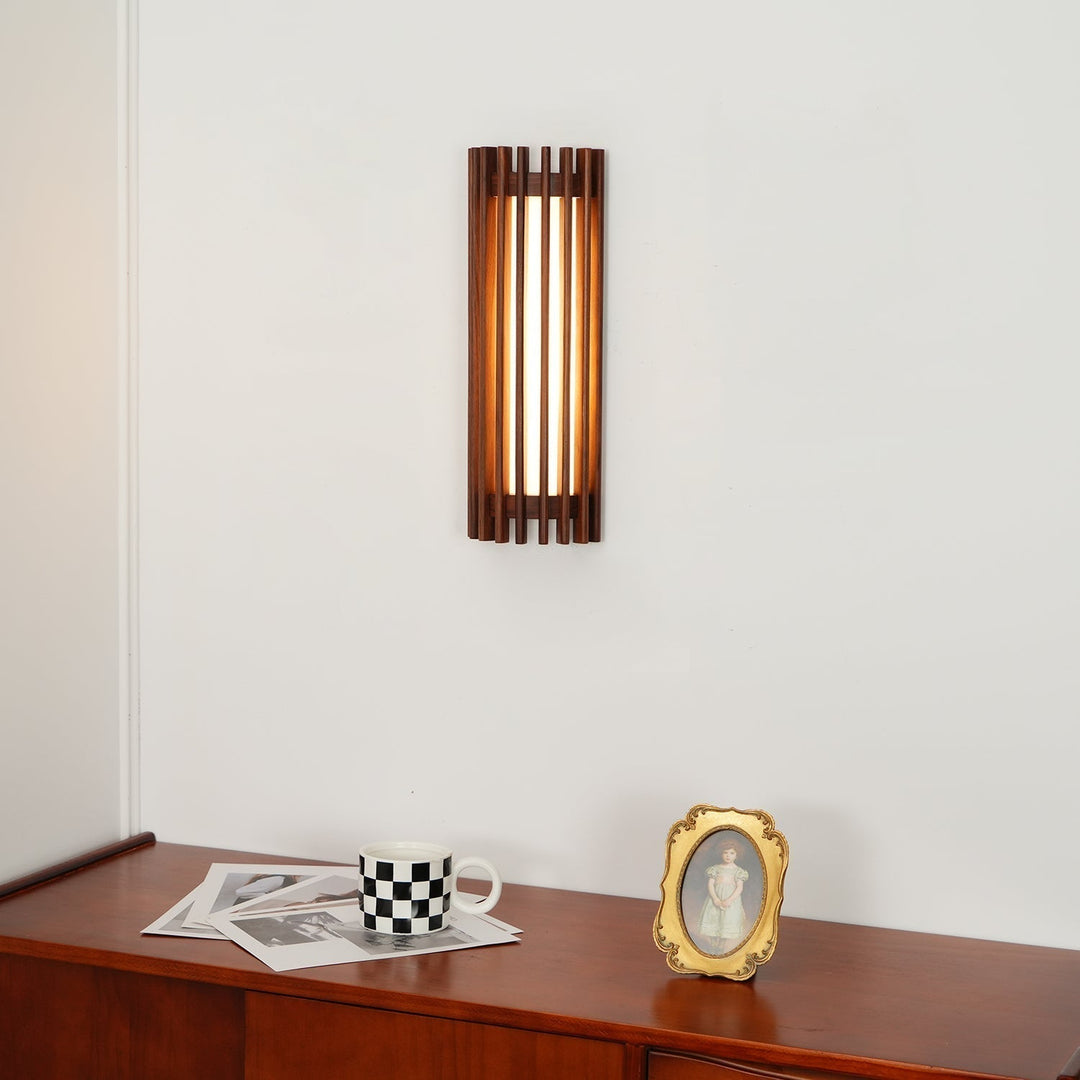 Luminaria de pared LED para iluminación interior, diseño contemporáneo y luz suave y eficiente.