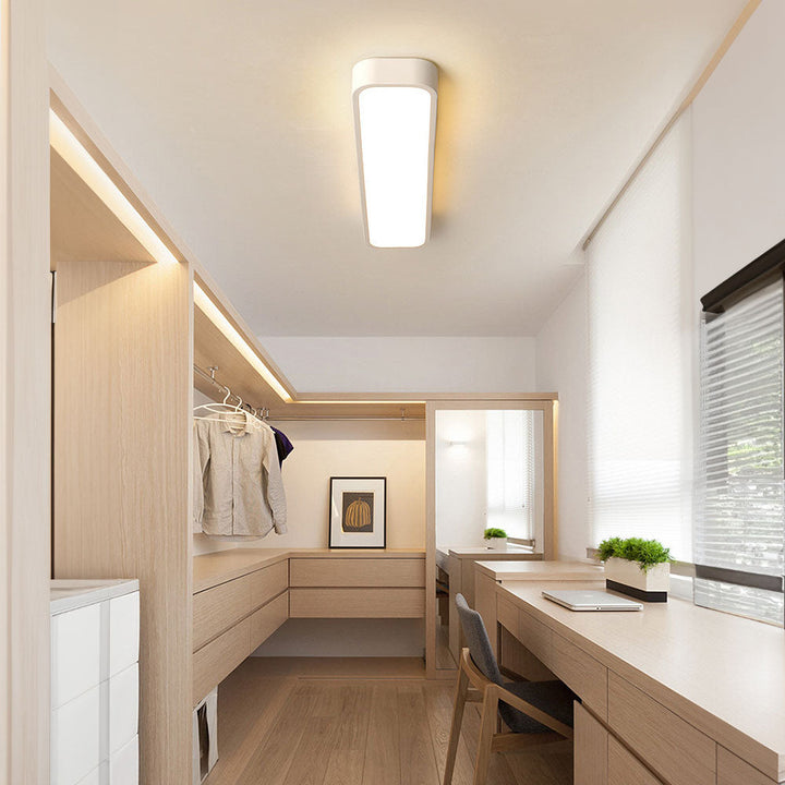 Luz LED de techo, diseño contemporáneo, aporta un ambiente sereno y nórdico a tu hogar.