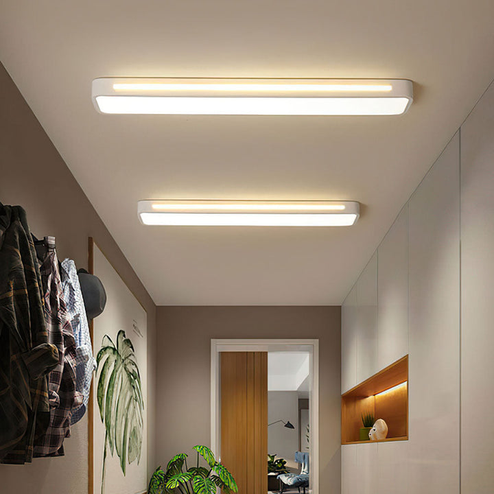 Lámpara de techo LED, estilo minimalista y nórdico, para una iluminación eficiente y con estilo.