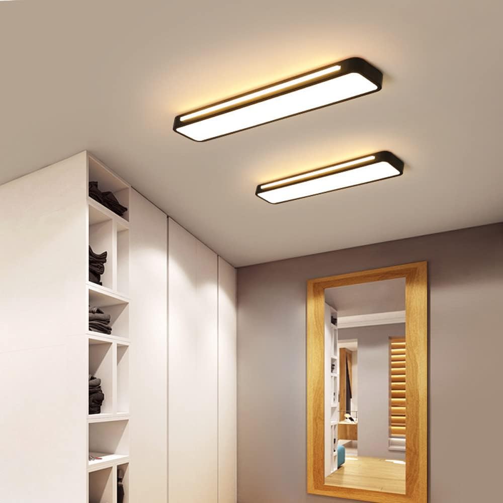 Plafón LED nórdico, elegante y de bajo consumo, perfecto para ambientes minimalistas.