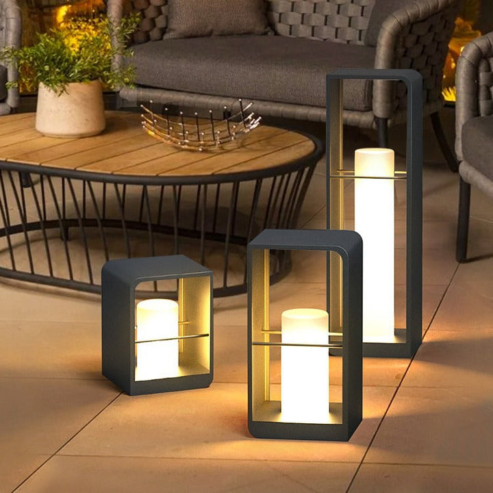 Luces solares LED para decorar jardín, patio, terraza, camino exterior.