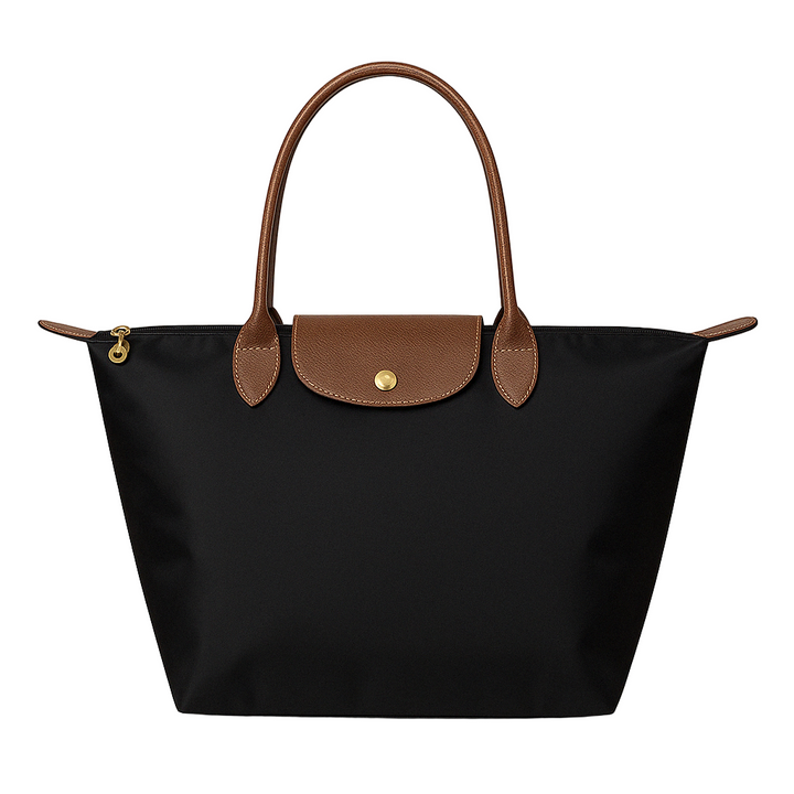 Bolso de hombro impermeable para dama, elegante y resistente para uso diario.