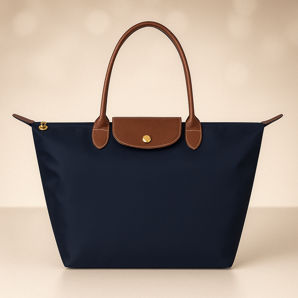Bolso de viaje impermeable para dama, duradero y práctico para llevar esenciales con seguridad.