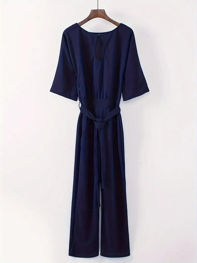 Estilo sofisticado: mono pierna ancha para mujer, ropa de fiesta elegante y atemporal.