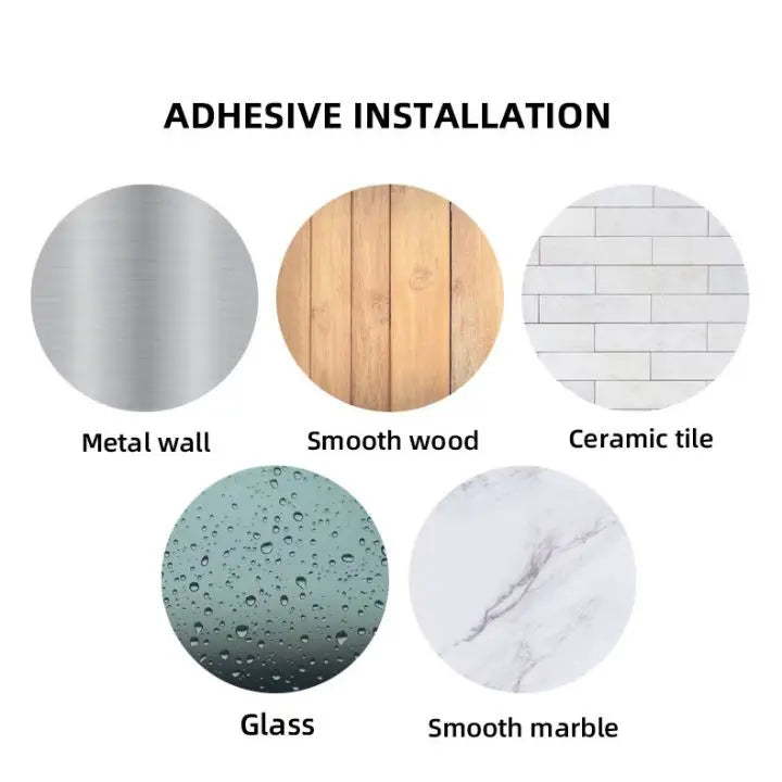 Accesorios de cocina: soporte de papel toalla sin taladrar. Fácil instalación en pared, ideal para cualquier hogar moderno.