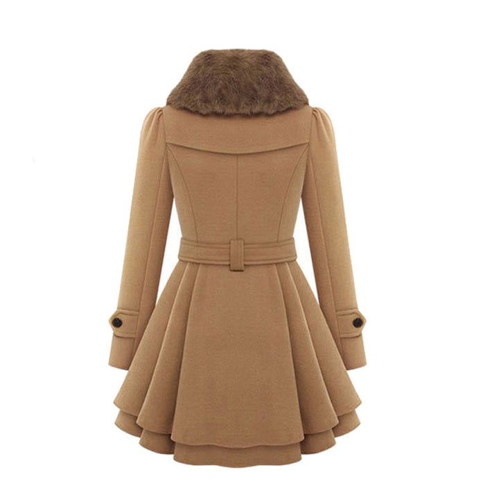 Chaqueta de invierno larga para mujer, muy cálida y confortable. Estilo moderno y versátil.