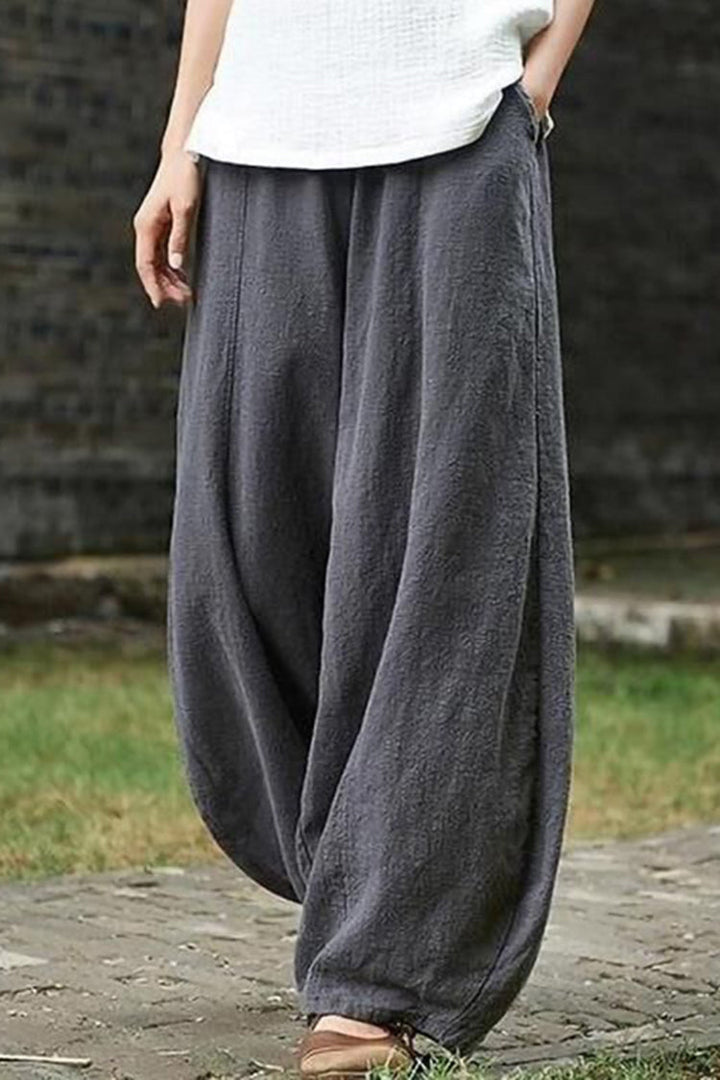 Ropa mujer: pantalón de pierna recta de algodón, cómodo y versátil para primavera.