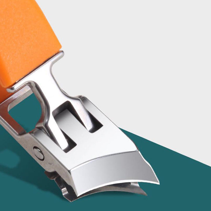 Cortauñas para uñas gruesas. Mango antideslizante y diseño ergonómico para un agarre firme.