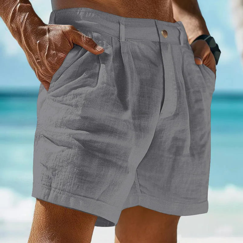 Shorts de verano para hombre, estilo casual y fresco. Perfectos para vacaciones, playa y uso diario cómodo.