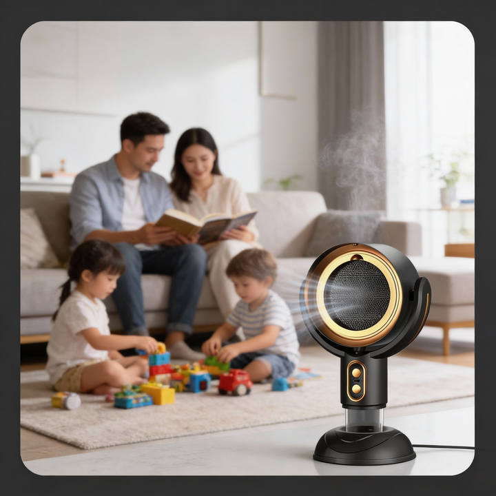 Purificador de aire silencioso y compacto. Ideal para eliminar humo y olores en cualquier habitación del hogar/oficina.