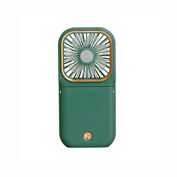 Ventilador portátil de cuello recargable con batería, para llevar el enfriamiento a cualquier lugar en verano.