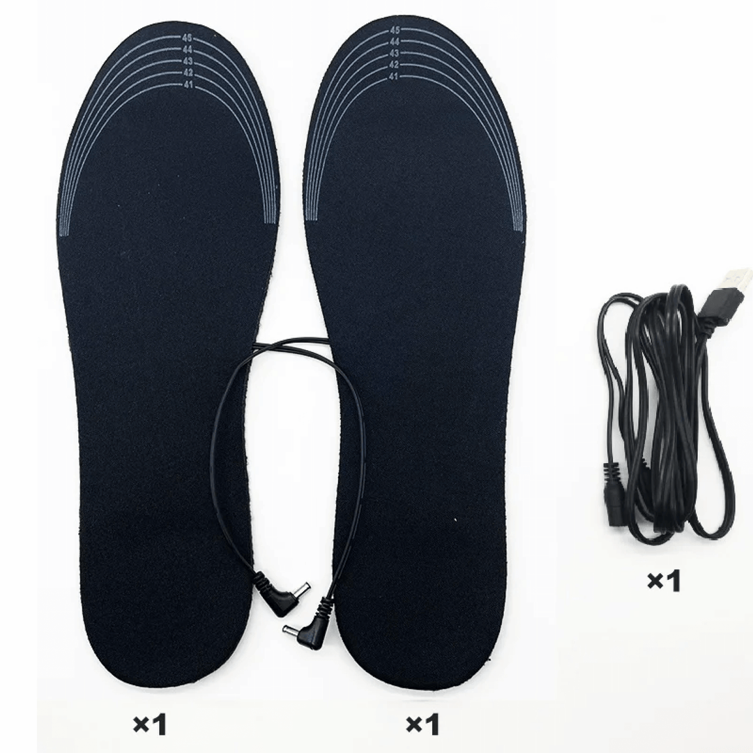 Tecnología de calor en tus pies: plantillas térmicas recargables para botas de invierno, confort asegurado.