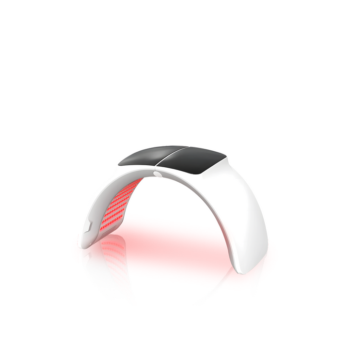 Luz LED para rejuvenecimiento facial, minimiza arrugas y promueve una piel más firme.