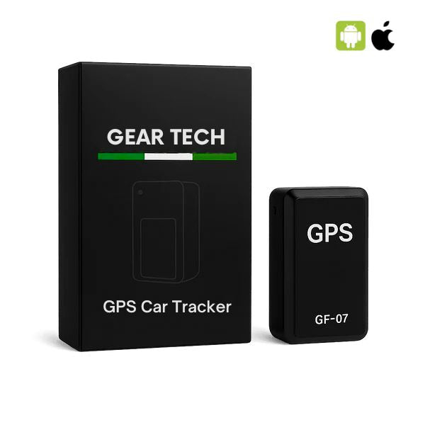 Rastreador GPS vehicular magnético compacto para coche, seguimiento en tiempo real sin suscripción.