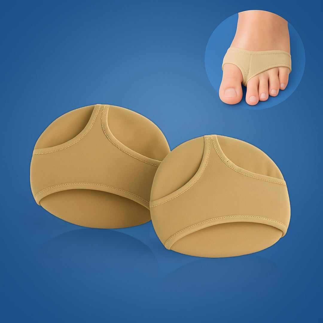 Almohadillas de gel para alivio del neuroma de Morton y metatarsalgia. Soporte metatarsal y comodidad diaria.