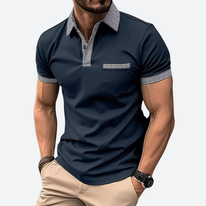 Polo de manga corta para hombre, ropa de verano cómoda y con estilo, ideal para el calor.
