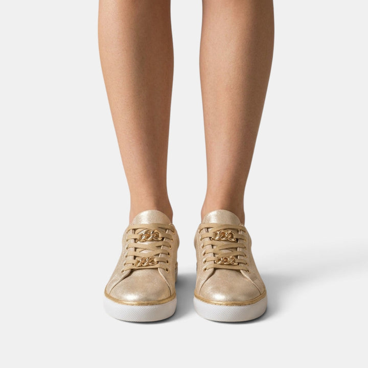 Interior acolchado de zapato ortopédico para mujer, con gel amortiguador para aliviar la presión y el dolor.