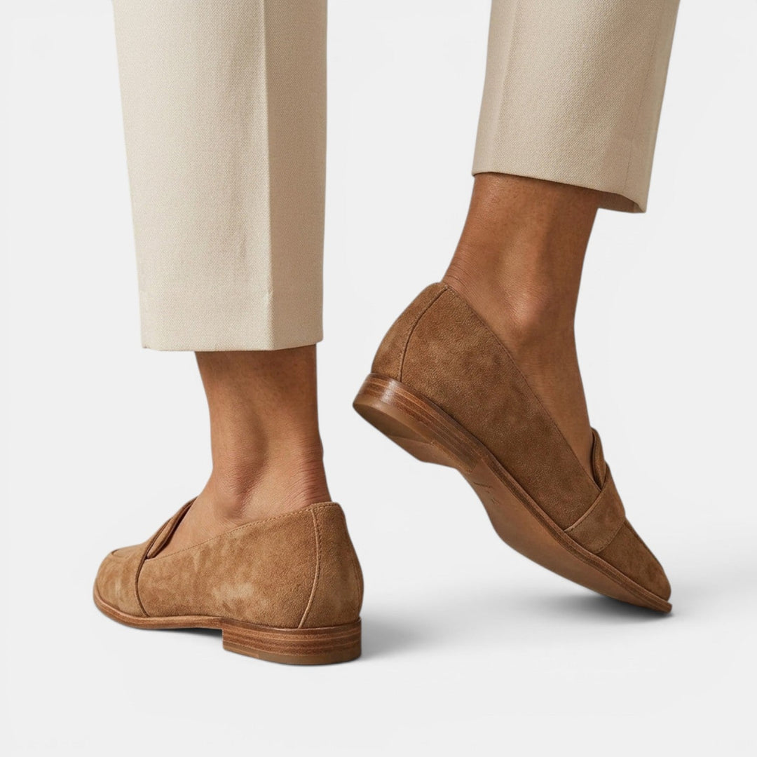 Mocasines cómodos ortopédicos para mujer, diseño elegante, perfectos para uso diario.